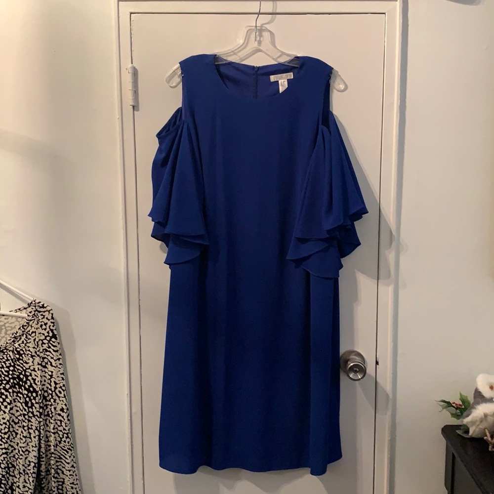 Cold shoulder dress
